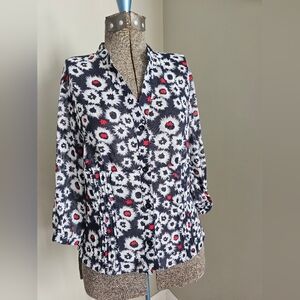 Floral Patterned Blouse